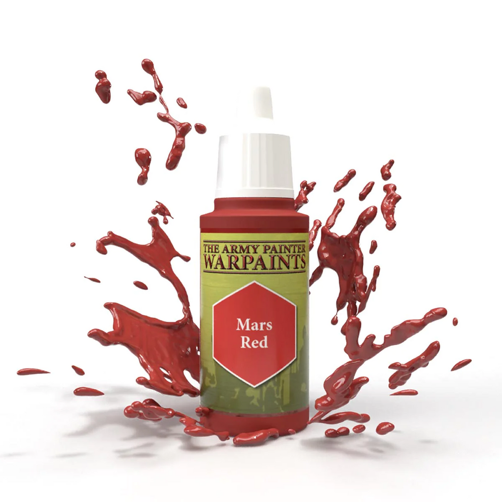 The Army Painter Warpaint Mars Red Non Toxic Acrylic Paints 18ml WP1436