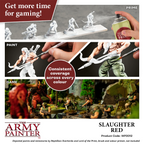 The Army Painter SpeedPaint 2.0 Slaughter Red Non Toxic Paints 18ml WP2012