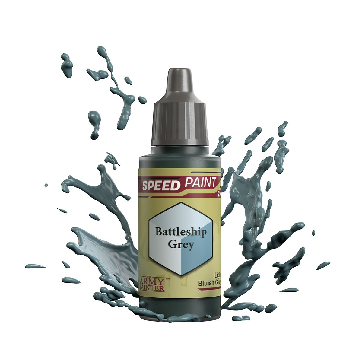 The Army Painter SpeedPaint 2.0 Battleship Grey Non Toxic Paints 18ml WP2024
