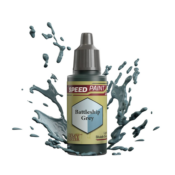 The Army Painter SpeedPaint 2.0 Battleship Grey Non Toxic Paints 18ml WP2024