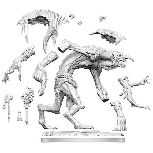 Wizkids Dungeons And Dragons D&D Frameworks Troll Miniature Unpainted Unassembled Customizable Miniature WZK75043