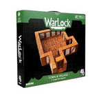 WizKids Dungeons & Dragons Warlock Tiles Expansion Pack 1 in Town & Village Straight Walls WZK-16531