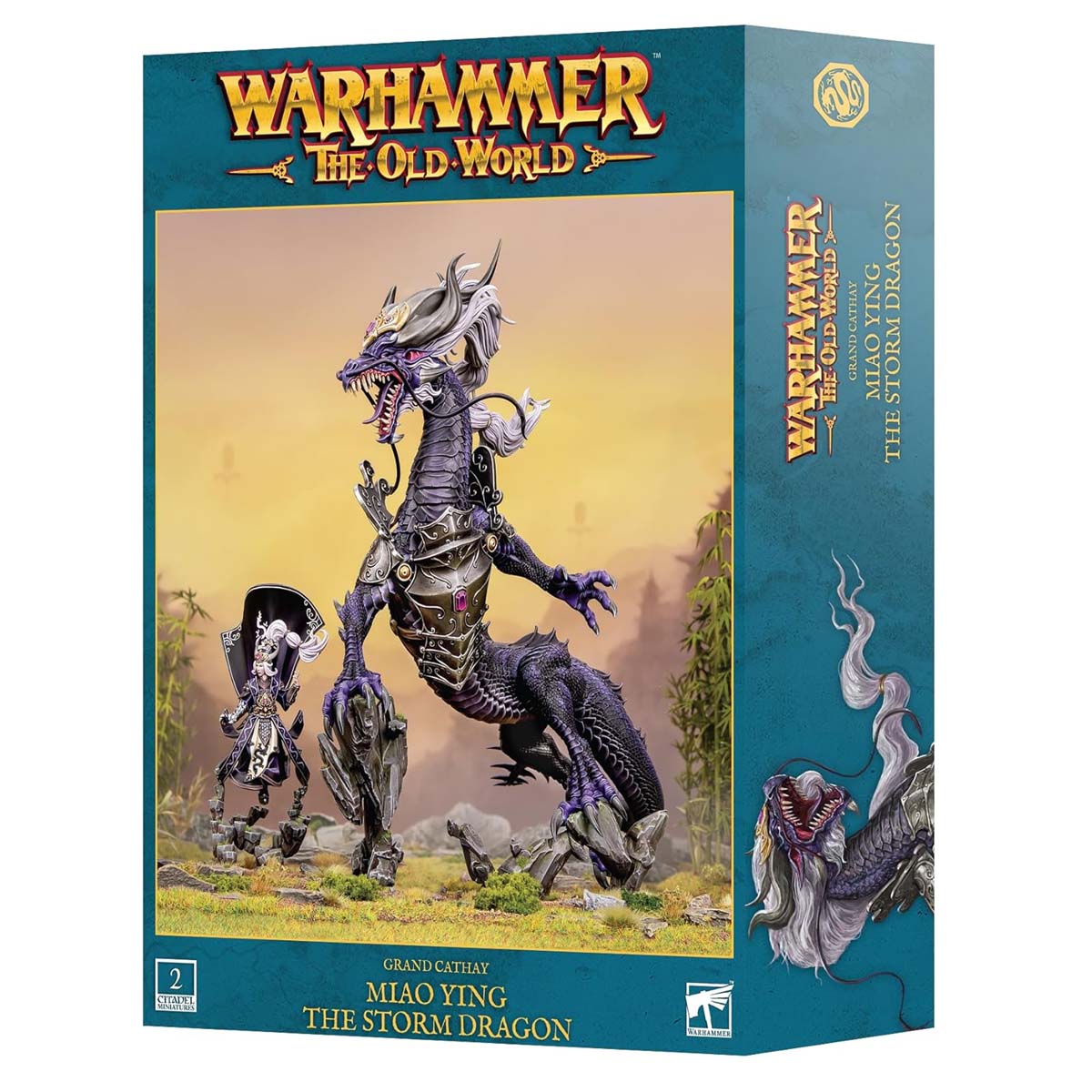 Games Workshop Warhammer The Old World Grand Cathay Miao Ying The Storm Dragon Plastic Box 06-210