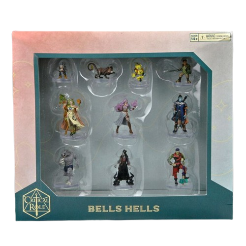 Wizkids Dungeons And Dragons Critical Role Unpainted Miniatures Bells Hells WZK74269