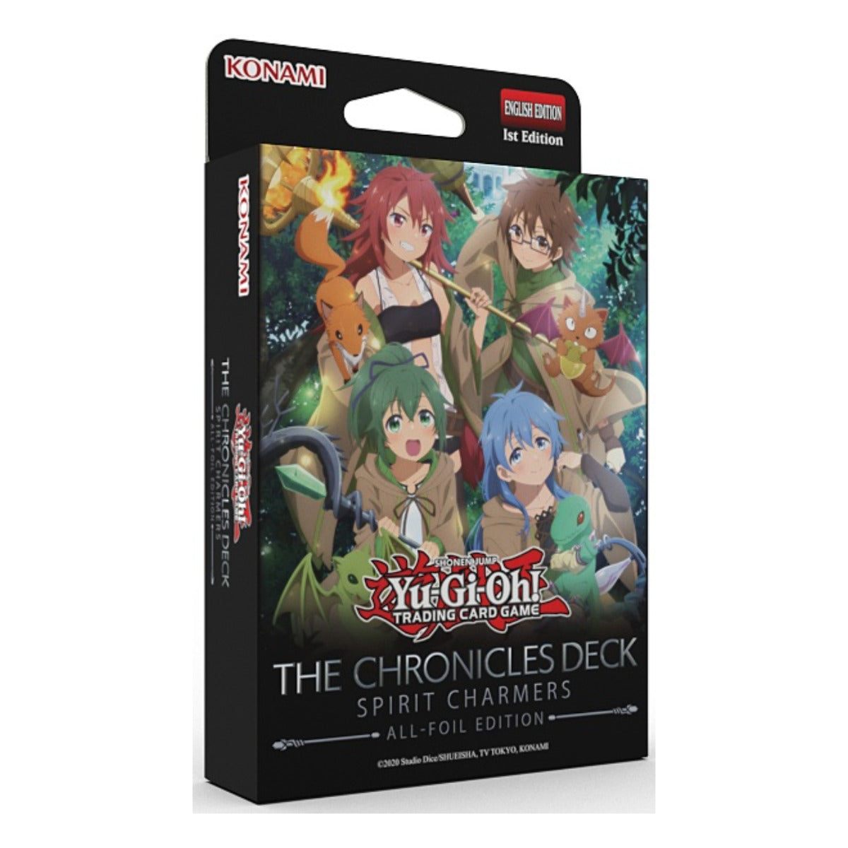 Yu-Gi-Oh TCG The Chronicles Deck The Spirit Charmers (All-Foil Edition) Single pack