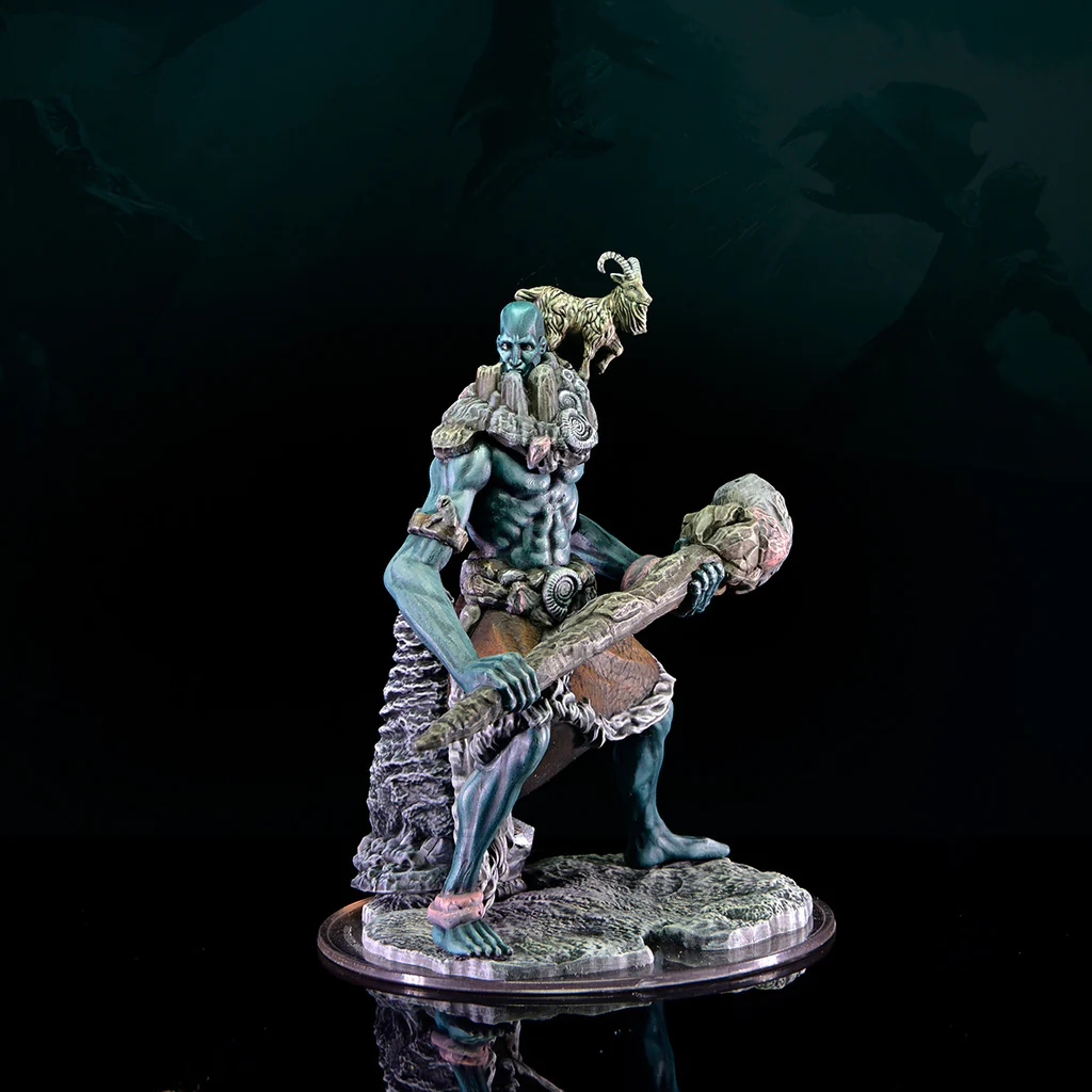 Wizkids Dungeons And Dragons D&D Frameworks Stone Giant Miniature Unpainted Unassembled Customizable Miniature WZK75076