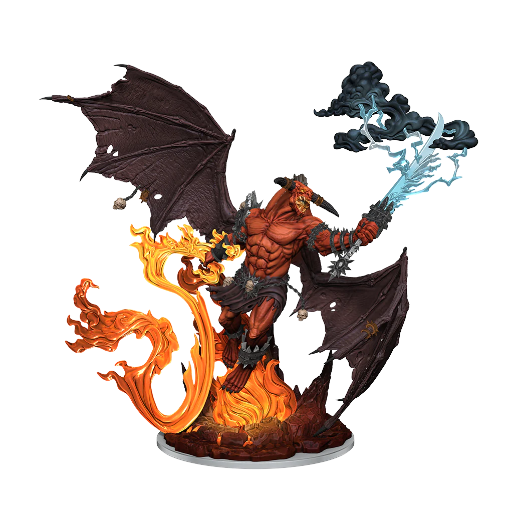 Wizkids Dungeons And Dragons D&D Frameworks Balor Miniature Unpainted Unassembled Customizable Miniature WZK75070