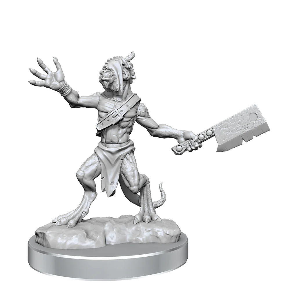 Wizkids Dungeons And Dragons D&D Frameworks Kobolds Miniatures Set Unpainted Unassembled Customizable Miniatures WZK75067
