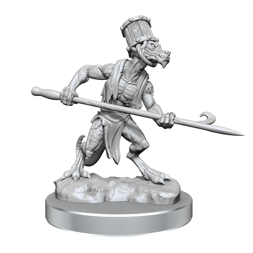Wizkids Dungeons And Dragons D&D Frameworks Kobolds Miniatures Set Unpainted Unassembled Customizable Miniatures WZK75067