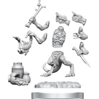 Wizkids Dungeons And Dragons D&D Frameworks Kobolds Miniatures Set Unpainted Unassembled Customizable Miniatures WZK75067