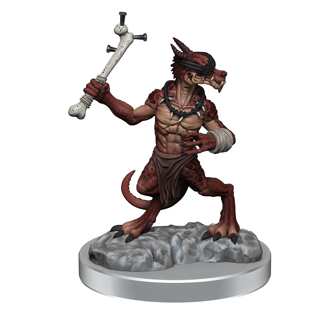 Wizkids Dungeons And Dragons D&D Frameworks Kobolds Miniatures Set Unpainted Unassembled Customizable Miniatures WZK75067