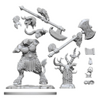 Wizkids Dungeons And Dragons D&D Frameworks Minotaur Miniature Unpainted Unassembled Customizable Miniature WZK75056