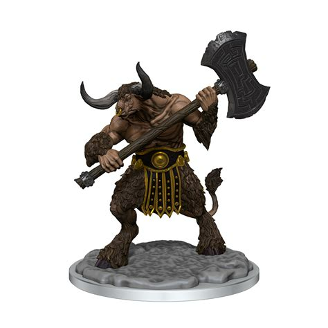 Wizkids Dungeons And Dragons D&D Frameworks Minotaur Miniature Unpainted Unassembled Customizable Miniature WZK75056