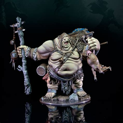 Wizkids Dungeons And Dragons D&D Frameworks Hill Giant Miniature Unpainted Unassembled Customizable Miniature WZK75049