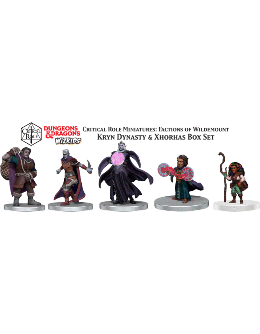 Wizkids Dungeons And Dragons Critical Role Factions Of Wildemount Kryn Dynasty & Xhorhas Box Set Miniatures D&D WZK74254