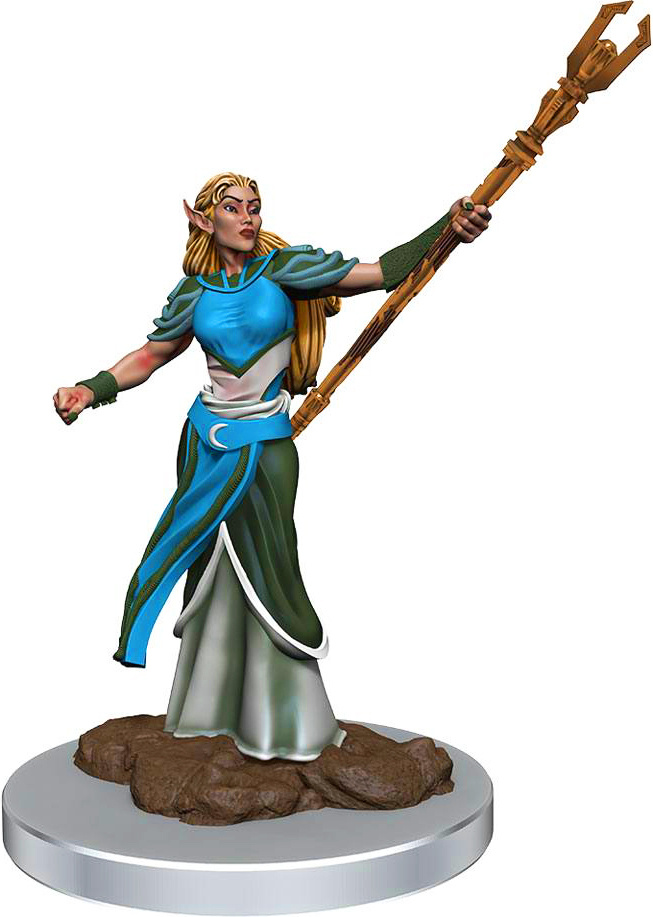 Wizkids Dungeons And Dragons Elf Sorcerer wizkids Games Unpainted Miniature D&D WZK90054