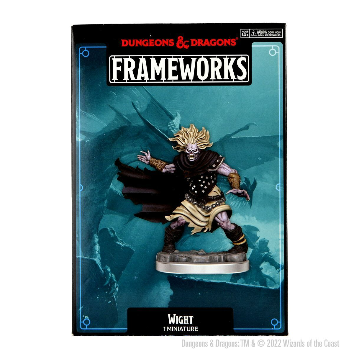 Wizkids Dungeons And Dragons Monster Frameworks W01 Wight Miniature D&D WZK75052