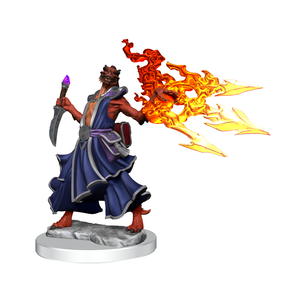 Wizkids Dungeons And Dragons Dragonborn Sorcerer Frameworks W01 Female Miniature D&D WZK75035