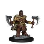 Wizkids Dungeons And Dragons Dwarf Barbarian Frameworks W01 Female Miniature D&D WZK75031