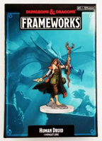 Wizkids Dungeons And Dragons Human Druid Frameworks W01 Female Miniature D&D WZK75012