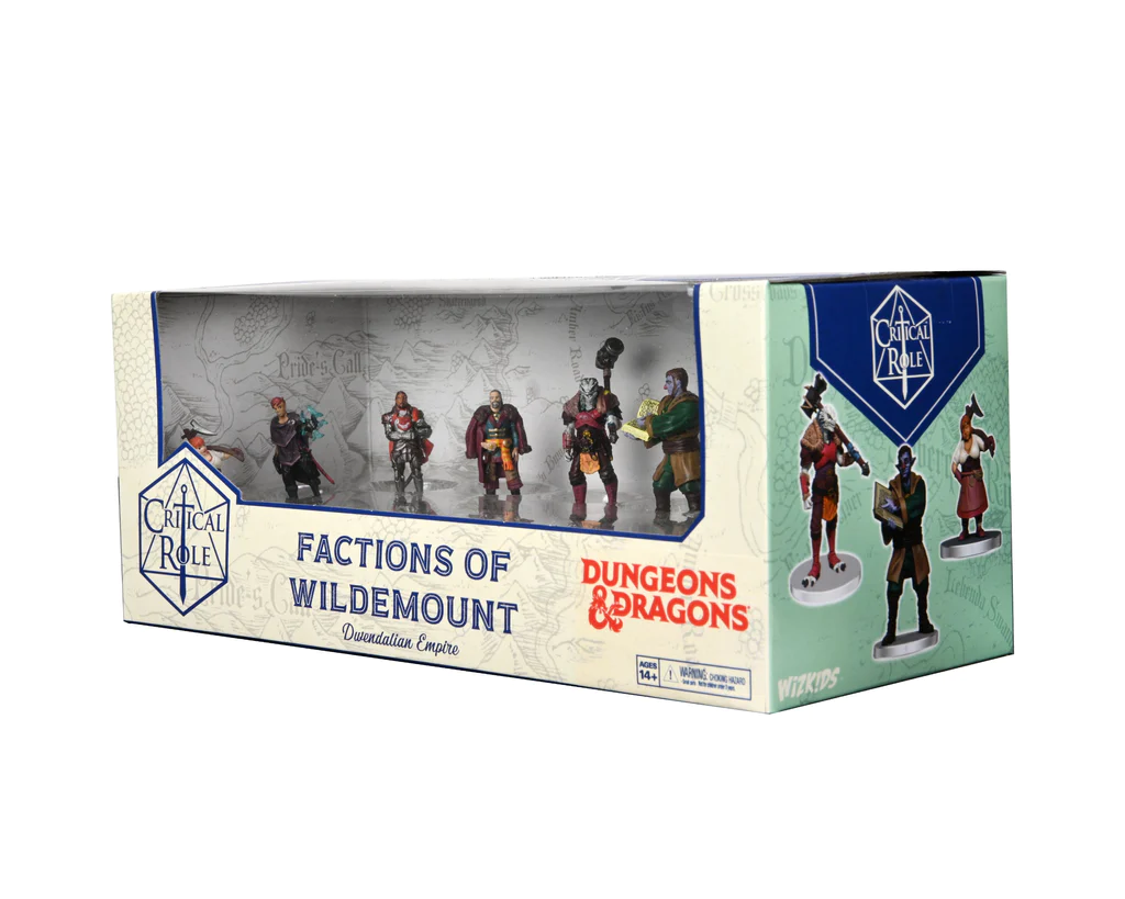Wizkids Dungeons And Dragons Monster Critical Role Factions Of Wildemount Dwendalian Empire Box Set Miniature D&D WZK74253