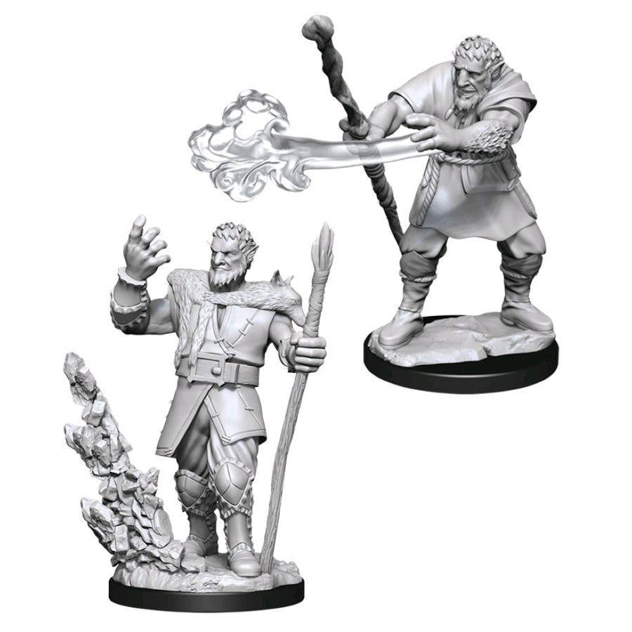 Dungeons and Dragons Wizkids Firbolg DruidWizKids Nolzurs Marvelous Upainted s Wave 11 Male Firbolg Druid Miniature D&D WZK90013