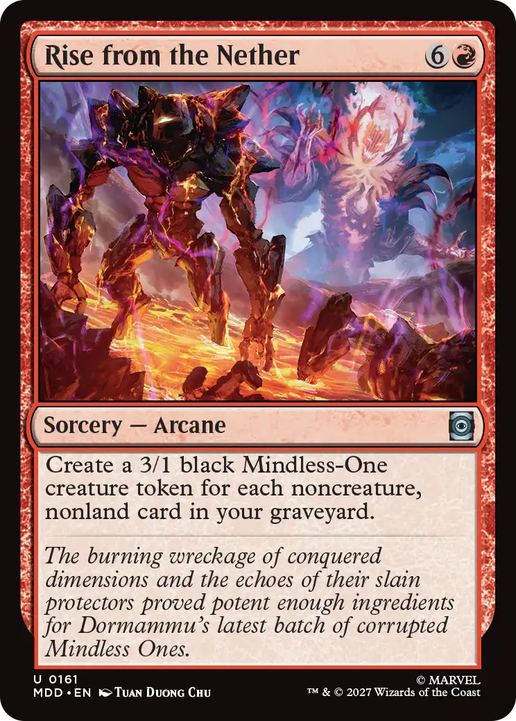 Magic the Gathering Universes Beyond Marvel Darkhold Destiny Assault on Asgard Scene Box