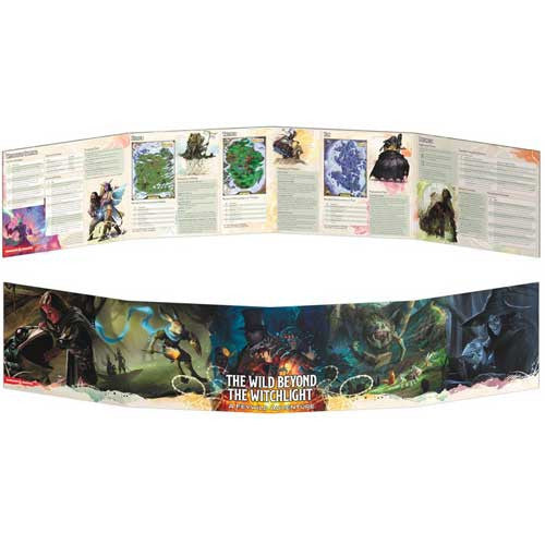 Dungeons and Dragons RPG The Wild Beyond the Witchlight DM Screen D&D GF973715