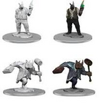 Wizkids Dungeons And Dragons Magic The Gathering Unpainted Miniatures Freelance Muscle And Rhox Pummeler WZK90564