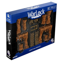 Dungeons & Dragons Wizkids WarLock Tiles Accessory Dripstone Bridges WZK-16548