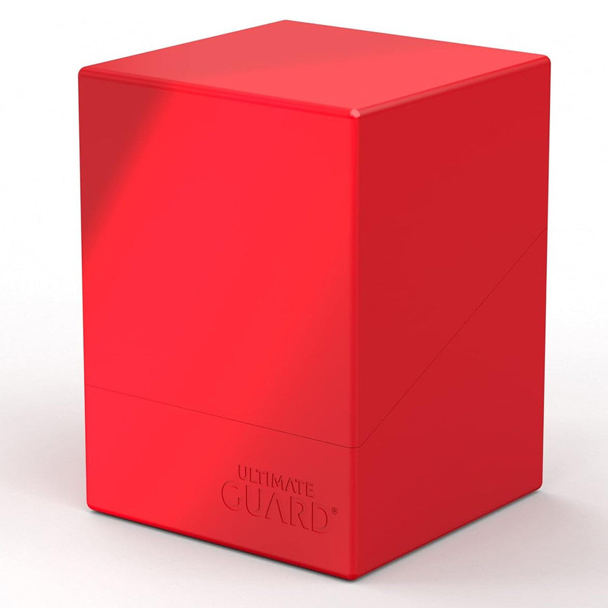 Ultimate Guard Deck Case Boulder Standard Size Solid Red 100Ct UGD011373
