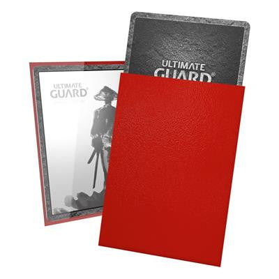 Ultimate Guard Katana Sleeves Japanese Size Red 60Ct UGD011051