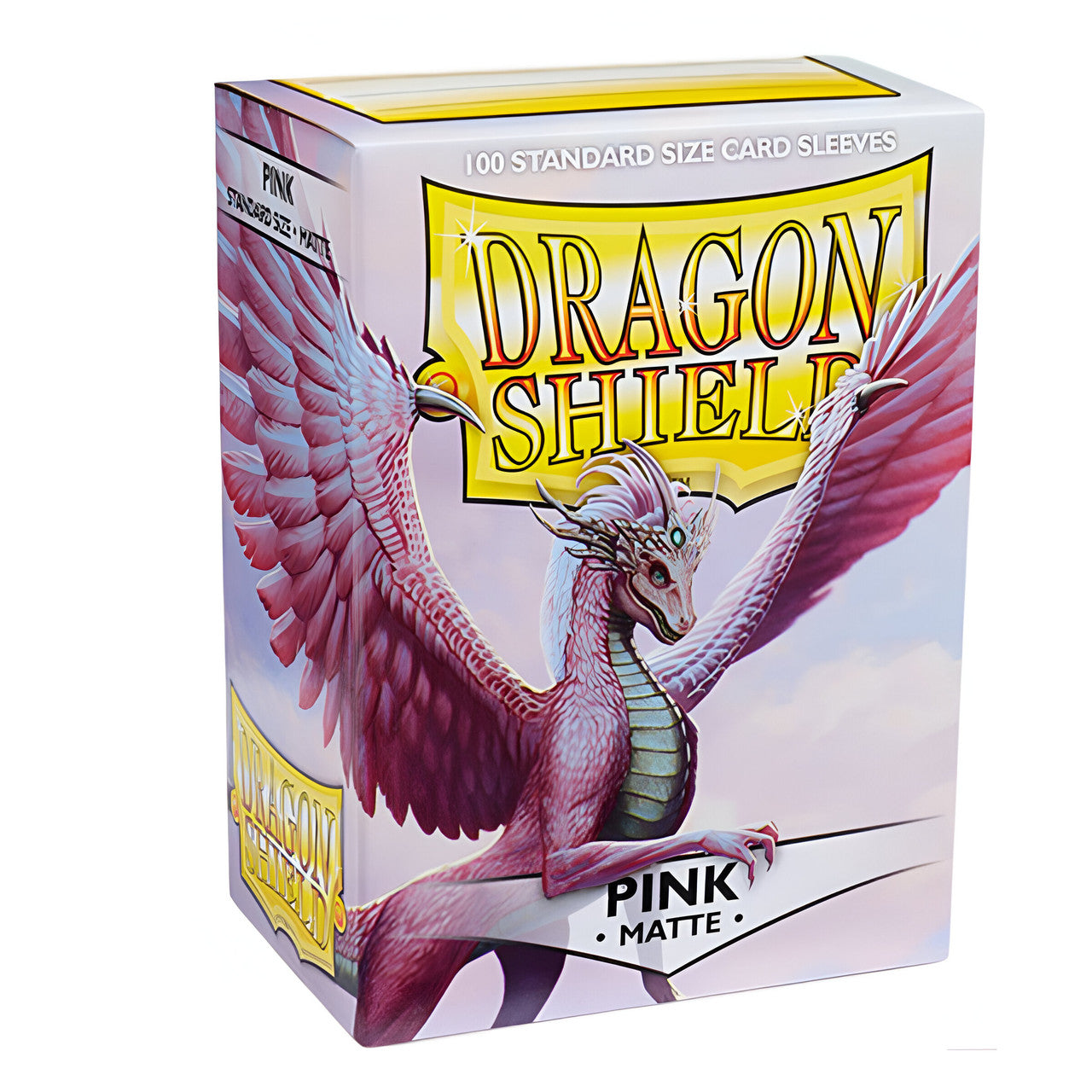 Dragon Shield Sleeves Standard Size Matte Pink 100 Ct 5 Packs ATM11012K2