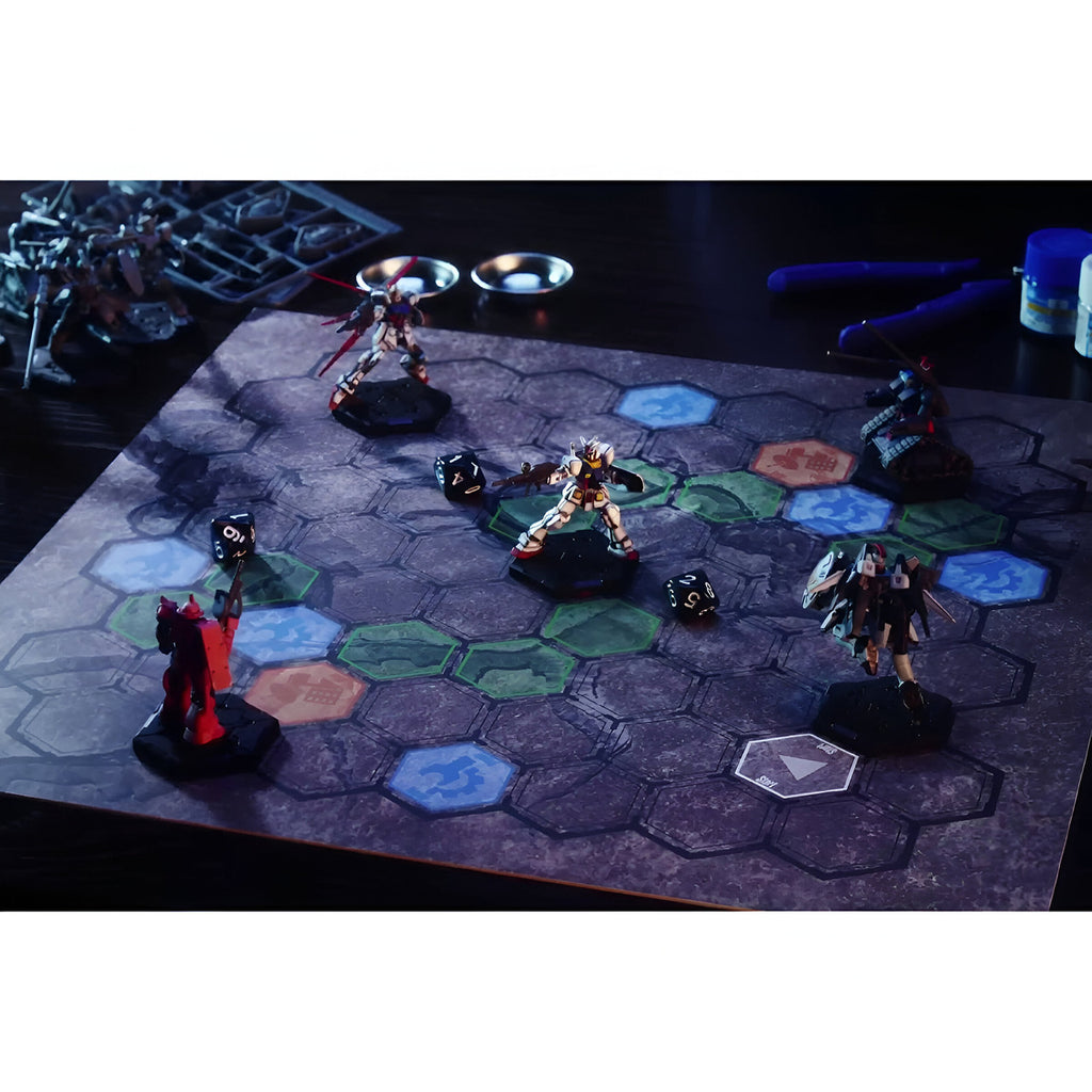 Gundam Assemble Epic Tabletop Miniatures Game Starter Kit Featuring Iconic Gunpla Battles and Strategic Gameplay