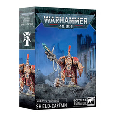 Games Workshop Warhammer 40K Adeptus Custodes Shield Captain Miniatures Sets 01-21