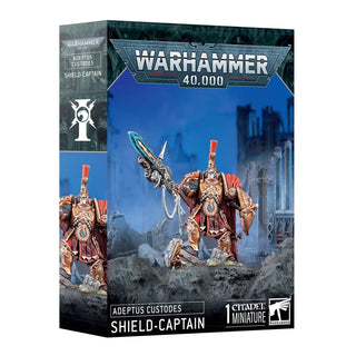 Games Workshop Warhammer 40K Adeptus Custodes Shield Captain Miniatures Sets 01-21