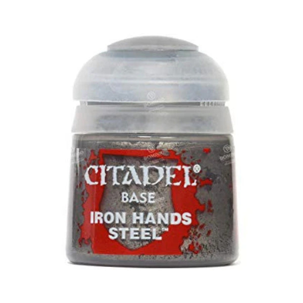 Games Workshop Citadel Base Paint Iron Hands Steel 21-46