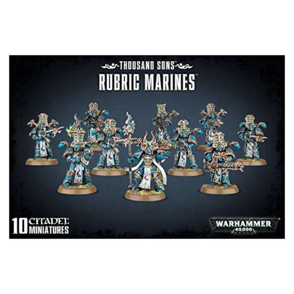 Games Workshop Warhammer 40K Thousand Sons Rubric Marines 43-35