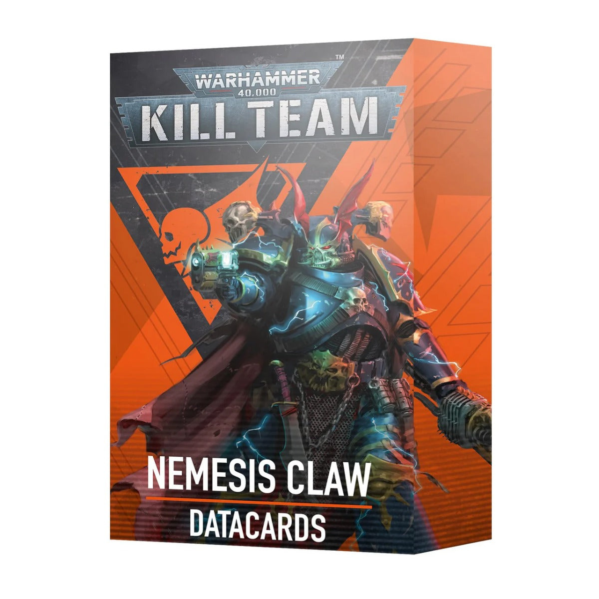 Games Workshop Warhammer 40K Chaos Space Marines Kill Team Datacards Nemesis Claw English 103-77