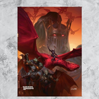 Ultra PRO Dungeons and Dragons Cover Series Wall Scroll Dragonlance Shadow of the Dragon Queen D&D UPI-19449