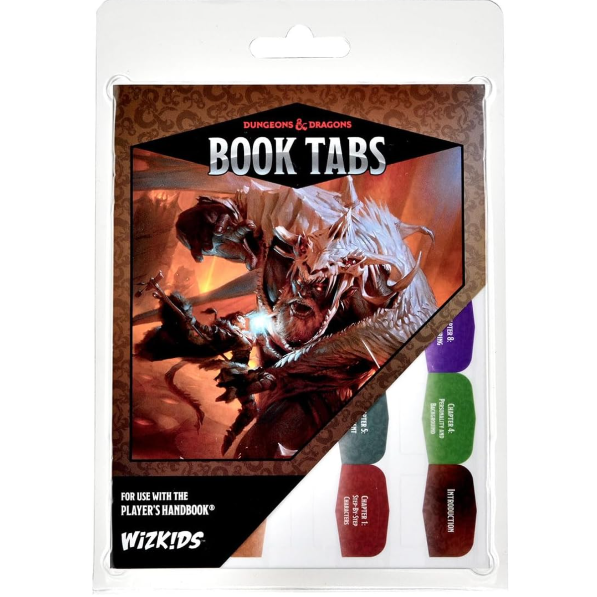 Wizkids Dungeons And Dragons Book Tabs Player's Handbook D&D WZK89200