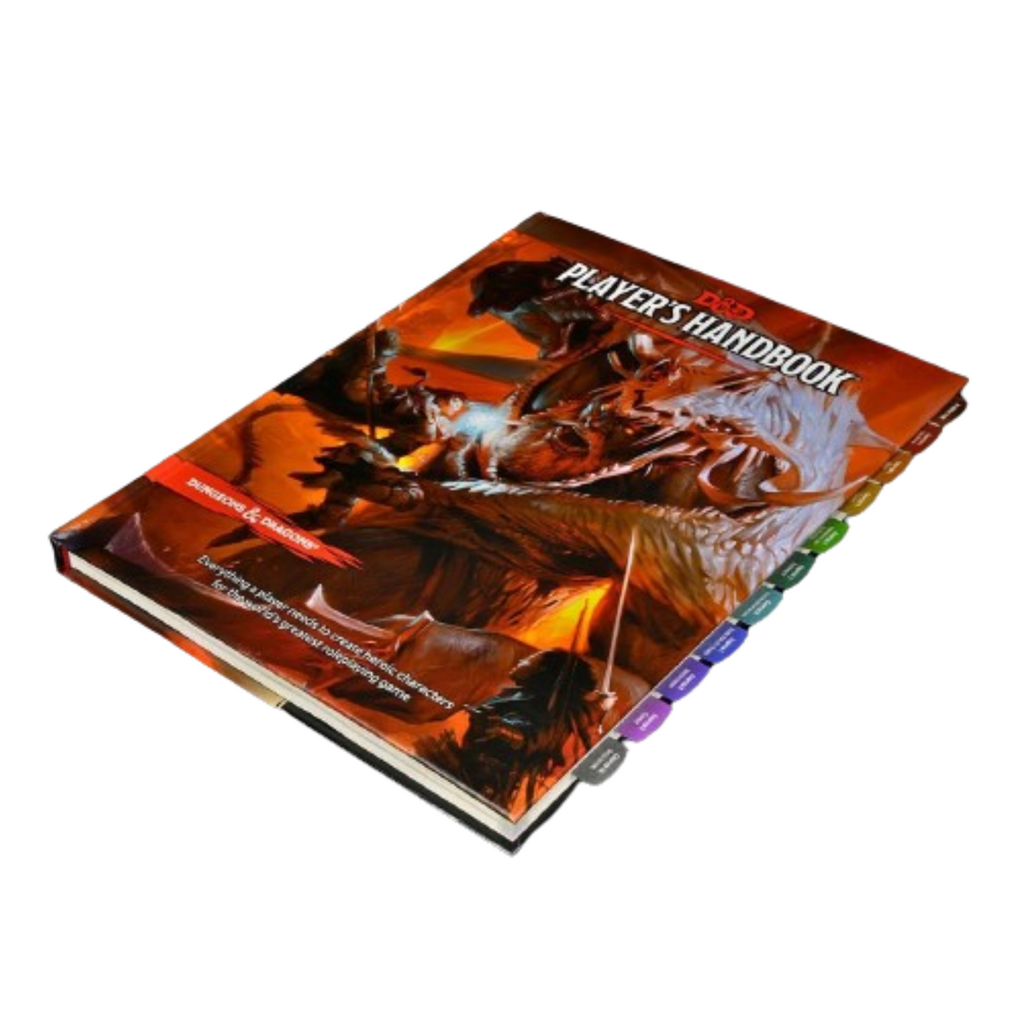 Wizkids Dungeons And Dragons Book Tabs Player's Handbook D&D WZK89200