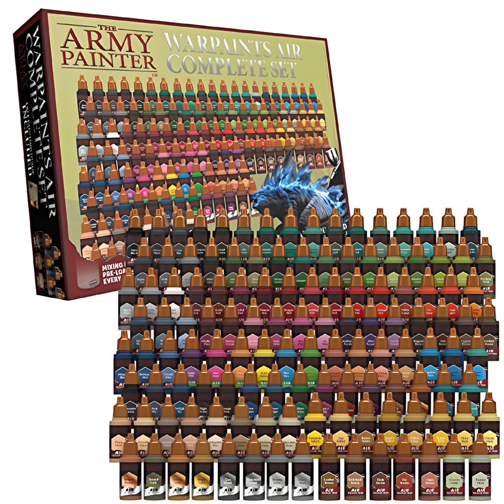 The Army Painter Warpaints Air Complete Set 126 Non Toxic Airbrush Paint Set AW8003