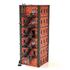 Monster Fight Club Metropolis Cityscape Miniatures Six-Story Brick High Rise Building MFC-15104