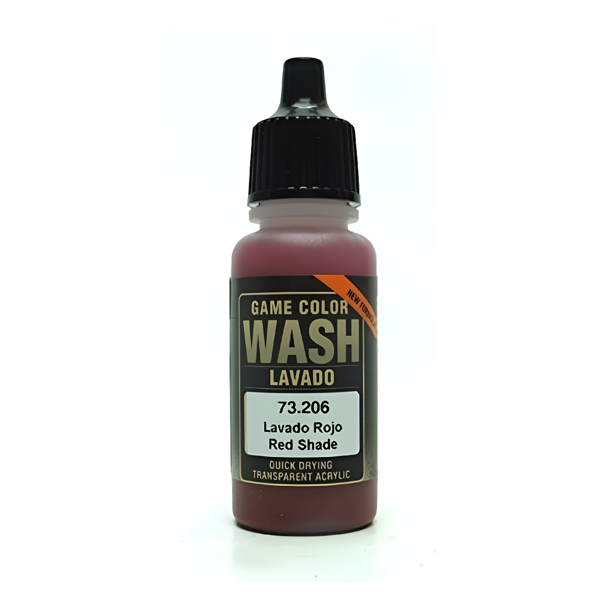 Vallejo Game Color Red Wash Acrylic Non Toxic Paints 17ml VAL-73206
