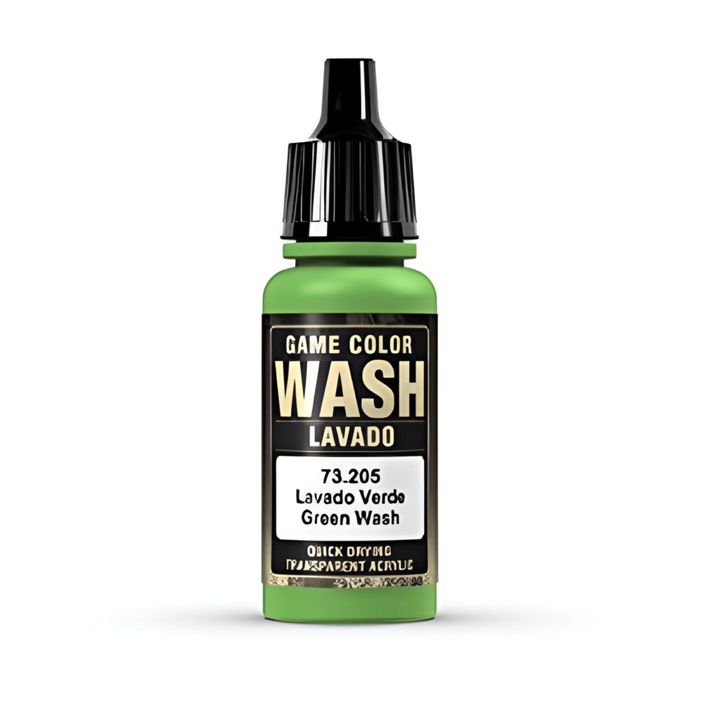 Vallejo Green Wash Acrylic Non Toxic 17ml VAL-73205