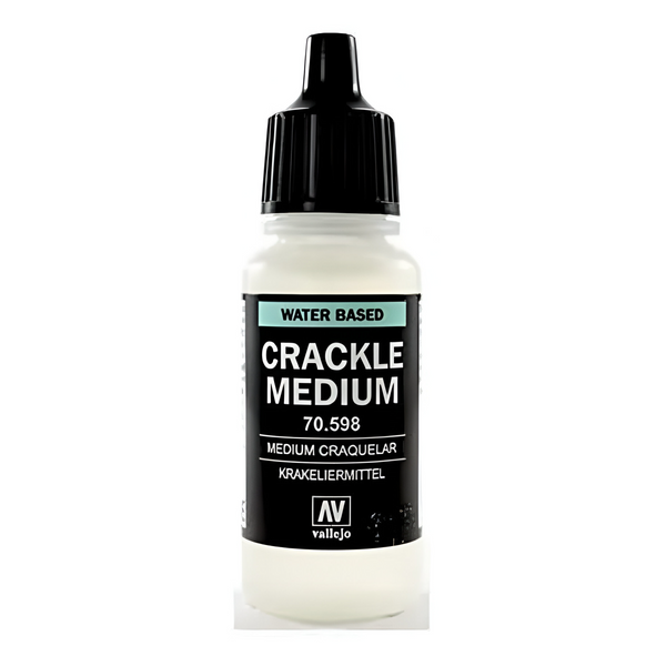 Vallejo Crackle Medium Non Toxic Acrylic Paint 17ml VAL-70598