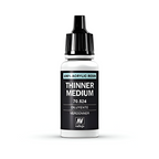 Vallejo Thinner Medium Acrylic Resin 17ml VLJ-524