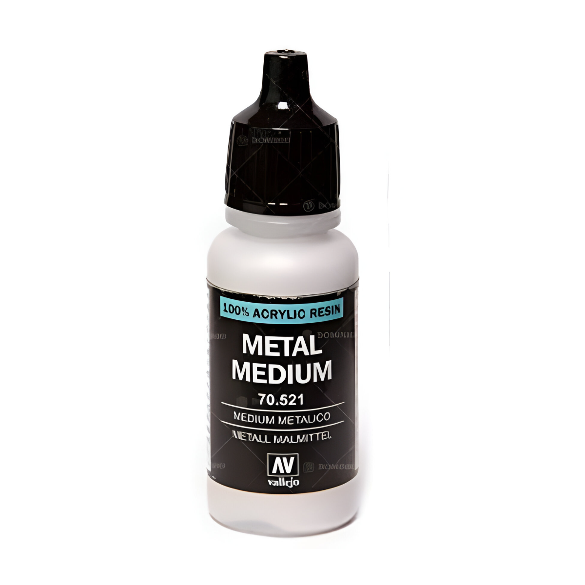 Vallejo Acrylic Paint Metallic Medium 17ml VLJ-521