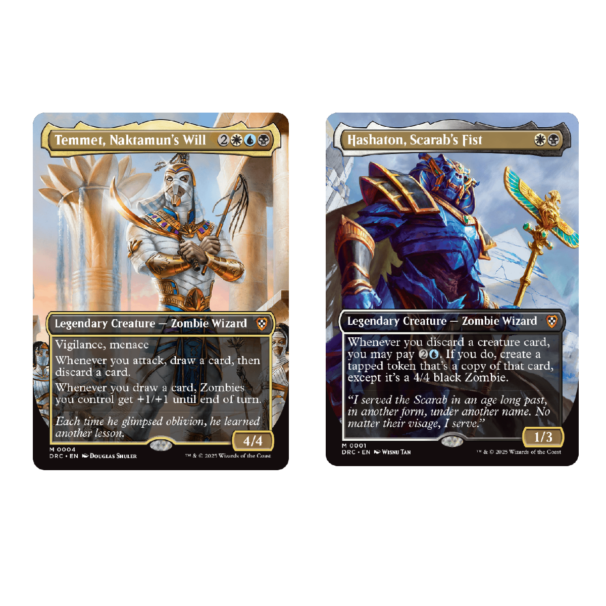 Magic the Gathering CCG Aetherdrift Commander Deck Carton (4)